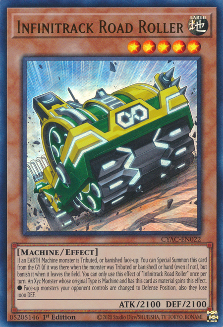 Infinitrack Road Roller - Yugipedia