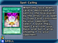 Spell Calling (World Championship 2007) - Yugipedia