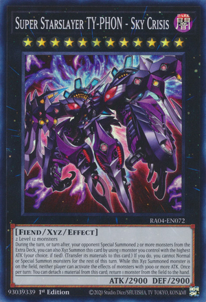 Super Starslayer TY-PHON - Sky Crisis - Yugipedia