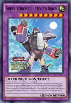 Card Gallery:Super Vehicroid - Stealth Union - Yugipedia