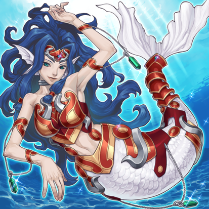 Card Artworks:Mermail Abysslinde - Yugipedia