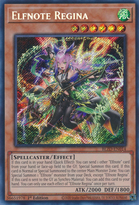 Elfnote Regina - Yugipedia