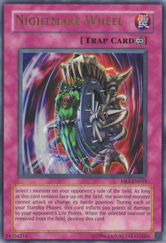 Yu-Gi-Oh! Nightmare Wheel Trap Card - MIL1-EN024 Common 1st Edition From Millennium Pack 1 - View #8
