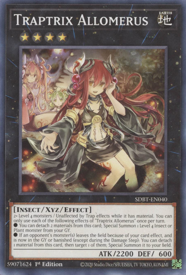 Traptrix Allomerus - Yugipedia - Yu-Gi-Oh! wiki