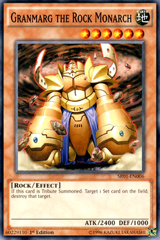 Yu-Gi-Oh! Garum The Storm Vassal Card - Common, SR01-EN015, From Emperor Of Darkness Structure Deck