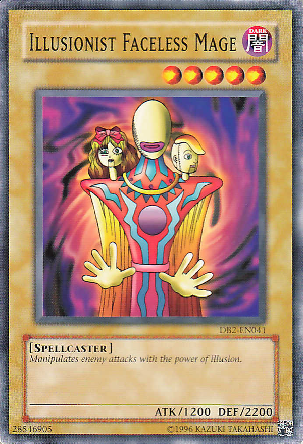 Illusionist Faceless Mage - Yugipedia - Yu-Gi-Oh! wiki