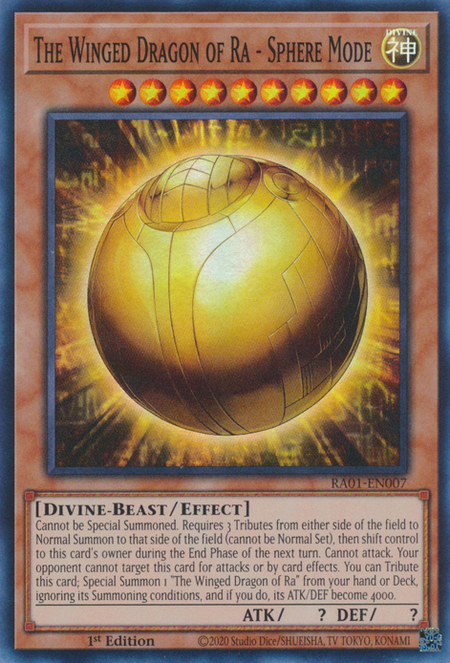 The Winged Dragon of Ra - Sphere Mode - Yugipedia - Yu-Gi-Oh! wiki