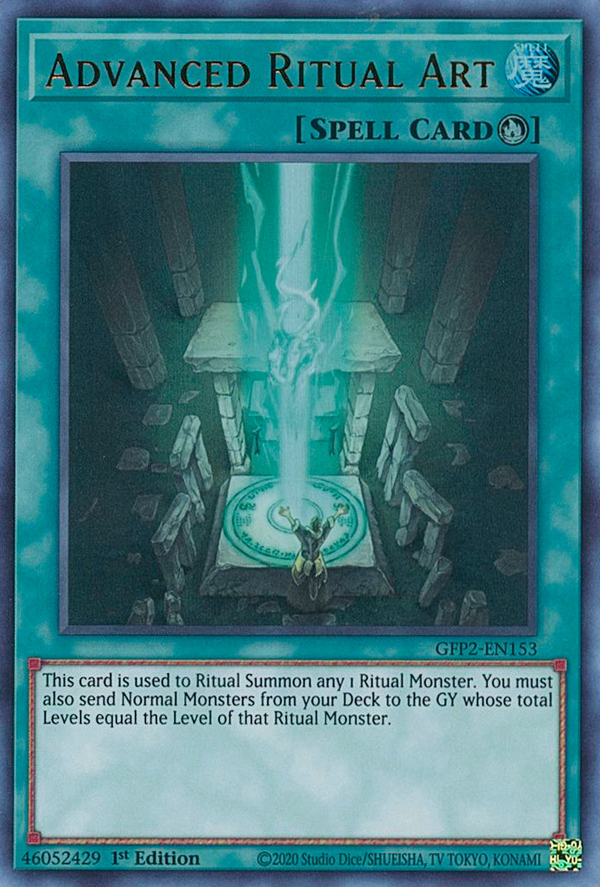 Yu-Gi-Oh! Advanced Ritual Art Card (STON-EN045) - Strike Of Neos Set, 1st Edition, Common Rarity - View #11