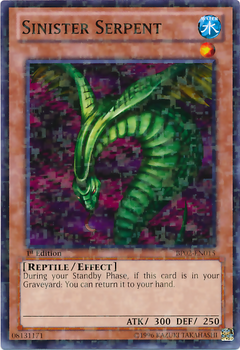 Card Gallery:Sinister Serpent - Yugipedia - Yu-Gi-Oh! wiki