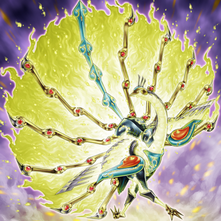 Yu-Gi-Oh! Bujingi Peacock - MP14-EN208 Rare 1st Edition | Mega Pack 2014 Single Card - View #8