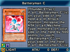 Batteryman C (World Championship 2007) - Yugipedia
