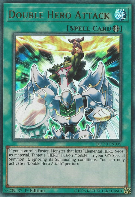 Double Hero Attack - Yugipedia