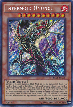 Yu-Gi-Oh! Infernoid Onuncu (MP15-EN209) Secret Rare – 1st Edition, Aus Mega Pack 2015