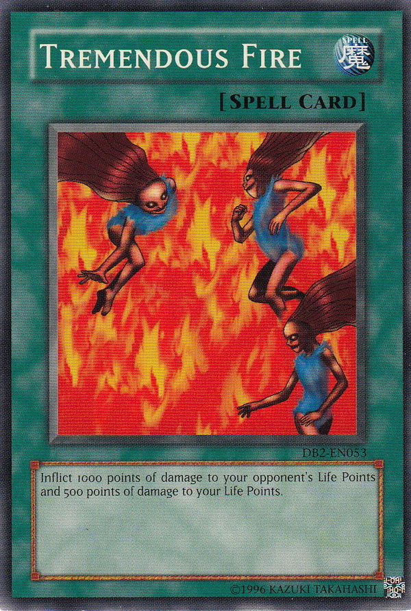 Tremendous Fire Yugipedia YuGiOh! wiki