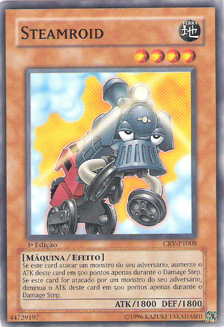 Card Errata:Steamroid - Yugipedia