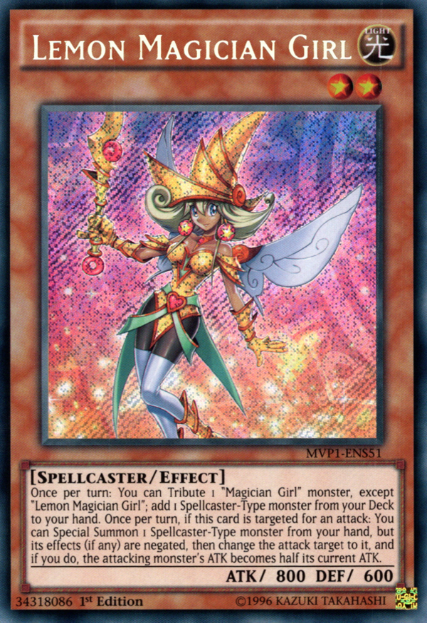 Lemon Magician Girl Yugipedia YuGiOh! wiki